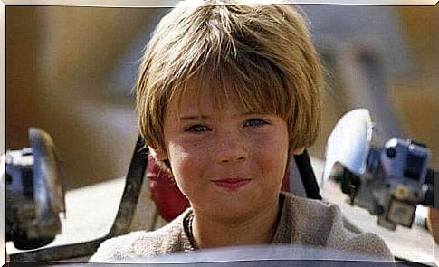 Anakin Skywalker as a child