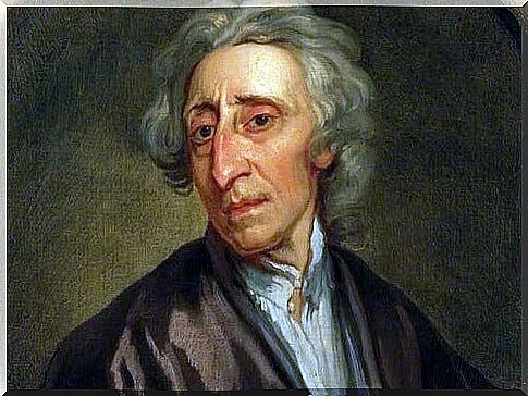 Portrait of John Locke.