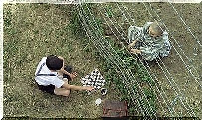 Children The boy in the striped pajamas